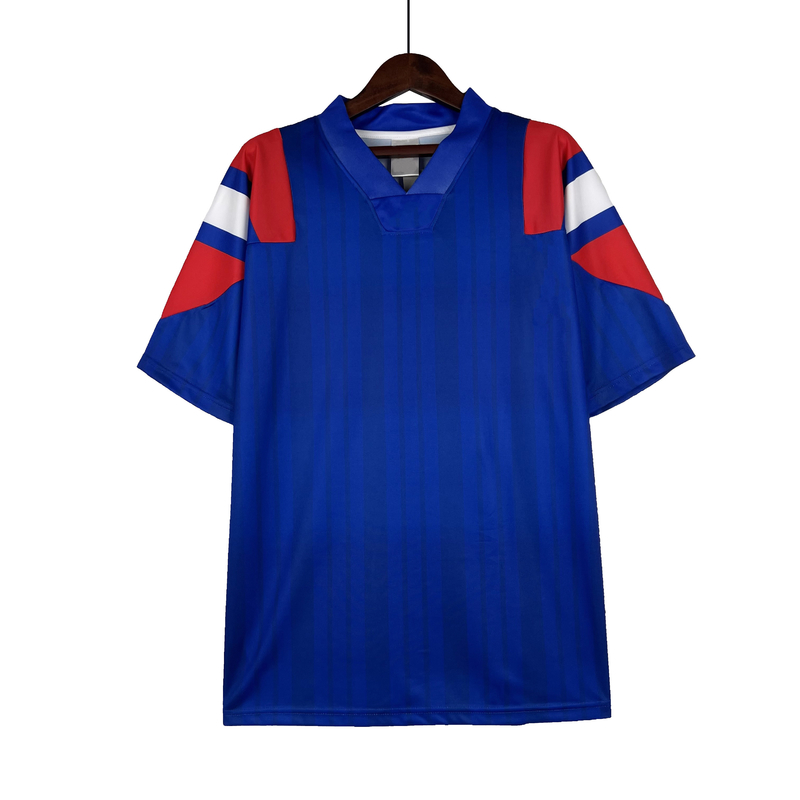 Camisa de Futebol Vintage Impressão Clube de Futebol Camisa de Futebol