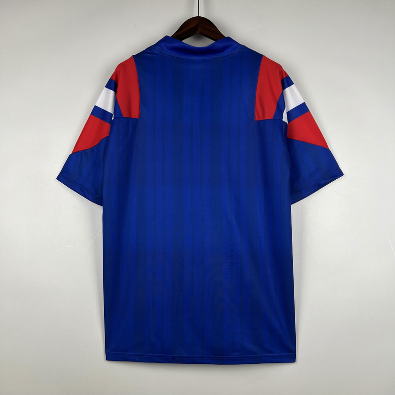 Camisa de Futebol Vintage Impressão Clube de Futebol Camisa de Futebol