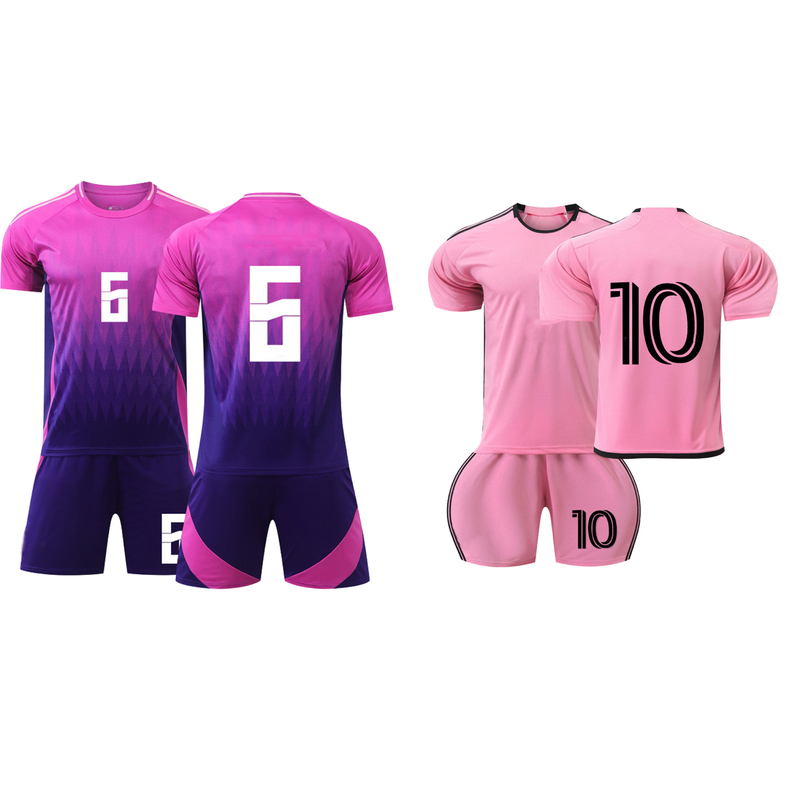 Roupas Yupoo 24-25 futebol masculino versátil manga curta roupa de treino confortável