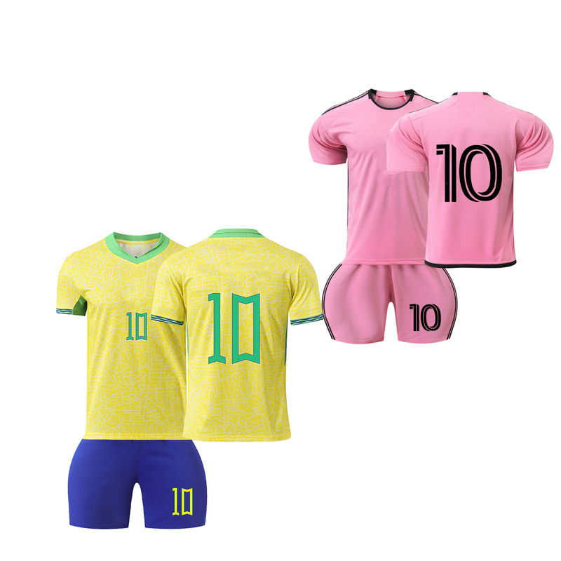 Roupas Yupoo 24-25 futebol masculino versátil manga curta roupa de treino confortável